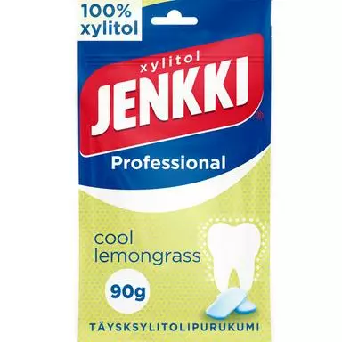 JENKKI PROFESSIONAL 90G COOL LEMONGRASS - Purukumit ja pastillit - 6420256016831 - 1