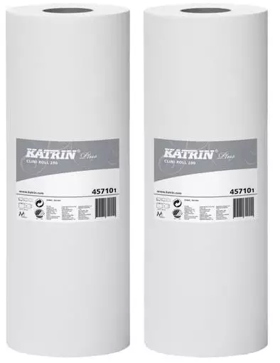 KATRIN PLUS CLINI ROLL 200 2-PACK - Hoitopöytäpaperit - 7316975457101 - 1