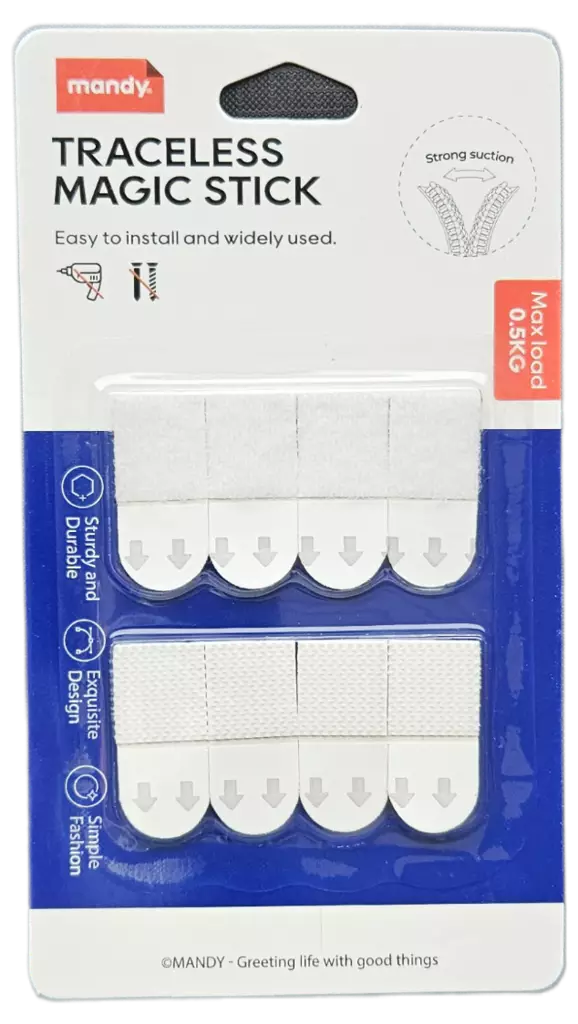 Kiinnitystarra 4 kpl/pkt - Ripustuskoukut - 6438506001971 - 1