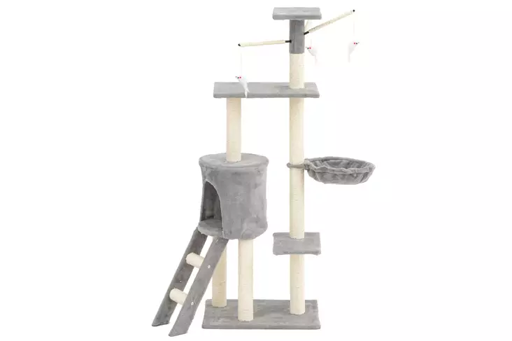 Kissan kiipeilytorni 135 cm - Raapimispuut - 6410416455761 - 1