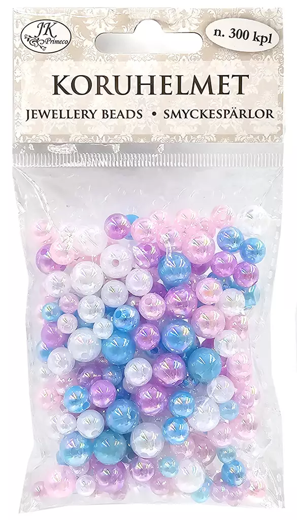 Koruhelmet pastelli 300kpl - Tee-se-itse DIY - 6417715071081 - 1