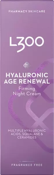 L300 50ml Hyaluronic Renewal Anti-Age yö - Kasvojen ihonhoito - 7046110071991 - 1