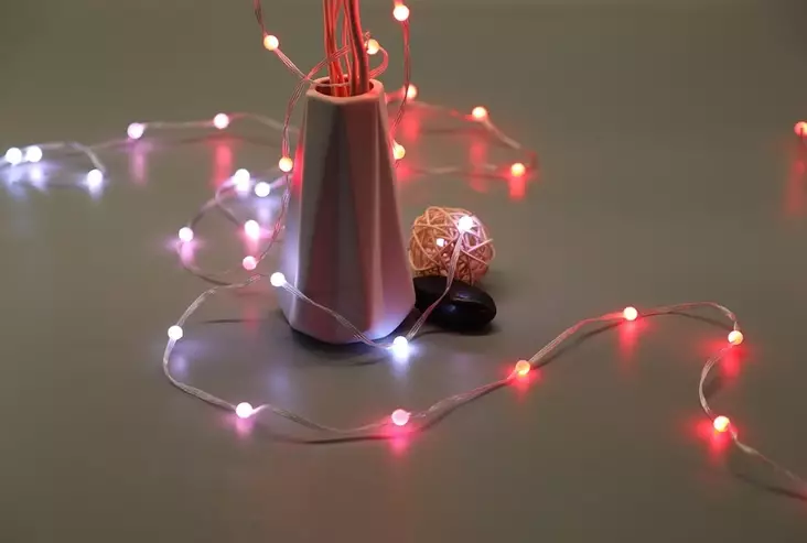 Led-pallovalosarja, dewdrop 50 led - Sisävalosarjat ja valonauhat - 6438506002961 - 1