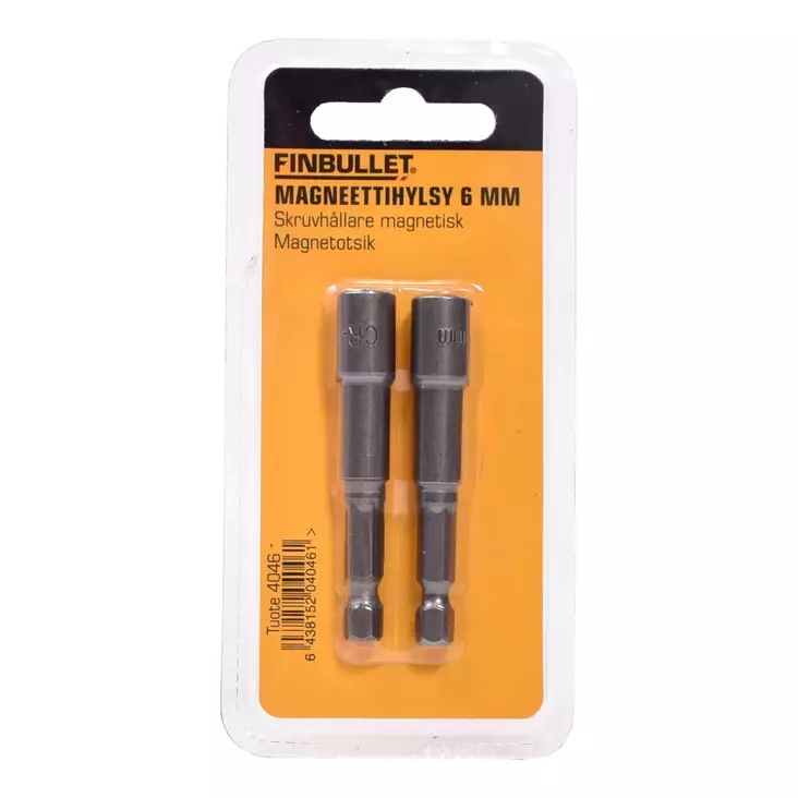 MAGNEETTIHYLSY 6MM X 65MM 1/4" 2KPL - Ruuvauskärjet - 6438152040461 - 1