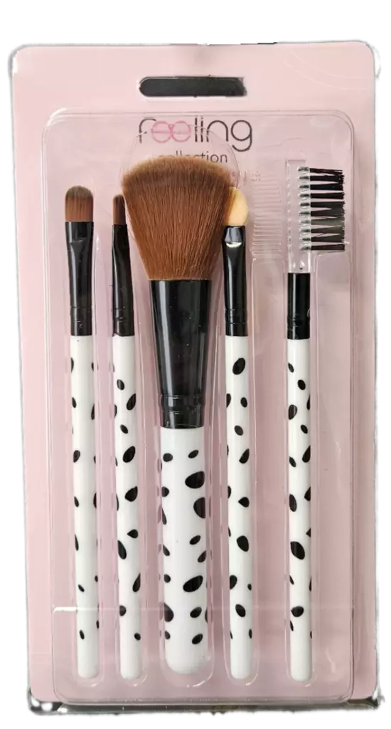 MEIKKISUTISETTI 5-OSAINEN - Kosmetiikkatarvikkeet - 6438159153331 - 1