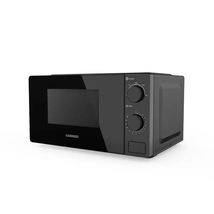 Melissa mikroaaltouuni 20 l 700 W, 5 tehotasoa, musta - Mikroaaltouunit - 8711902091141 - 1