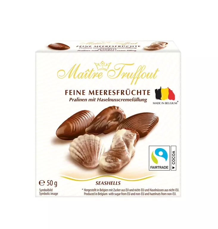 Mini Belgian simpukka suklaakonvehdit - Suklaat ja konvehdit - 9002859067051 - 1