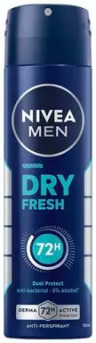 NIVEA MEN DEO SPRAY 150ml DRY FRESH - Miesten deodorantit - 4006000104751 - 1