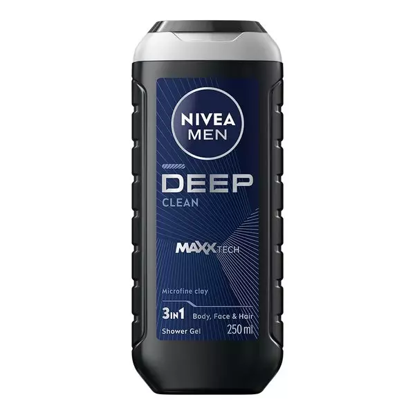 NIVEA MEN SUIHKUGEELI 250ml DEEP - Miesten saippuat ja suihkugeelit - 4006000074931 - 1