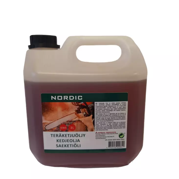 Nordic Teräketjuöljy 3L - Teräketjuöljyt - 4742516000841 - 1