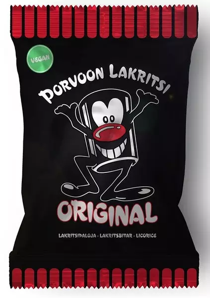 PORVOON LAKRITSI ORIGINAL 250G - Makeispussit, -patukat ja tikkarit - 6419161200251 - 1