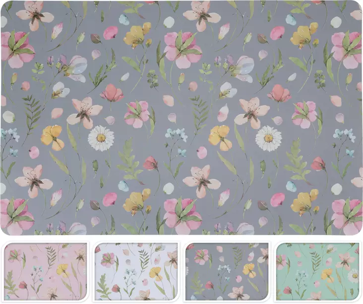 Pöytätabletti kukkakuvio - Keittiötekstiilit - 8720573591201 - 1