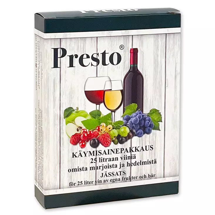 PRESTO KÄYMISAINEPAKKAUS - Viininvalmistus - 6417165018001 - 1