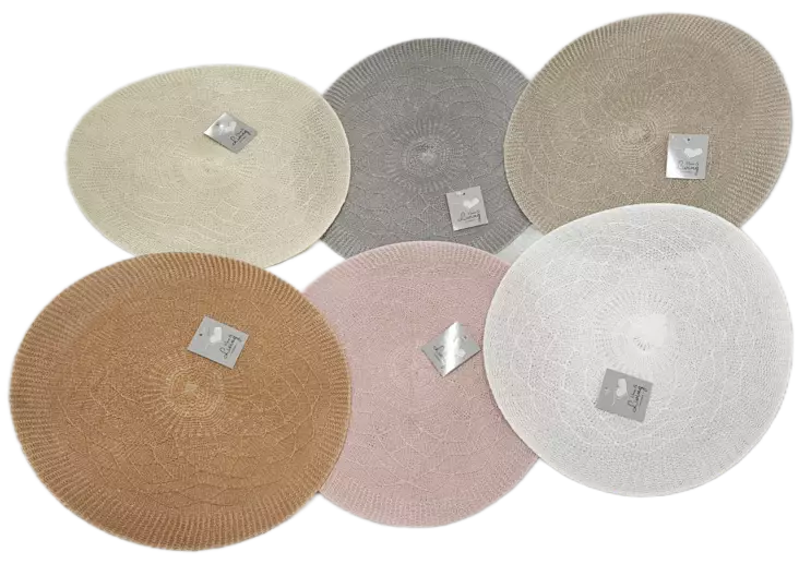 PYÖREÄ PÖYTÄTABLETTI 38CM - Keittiötekstiilit - 6438159382151 - 1