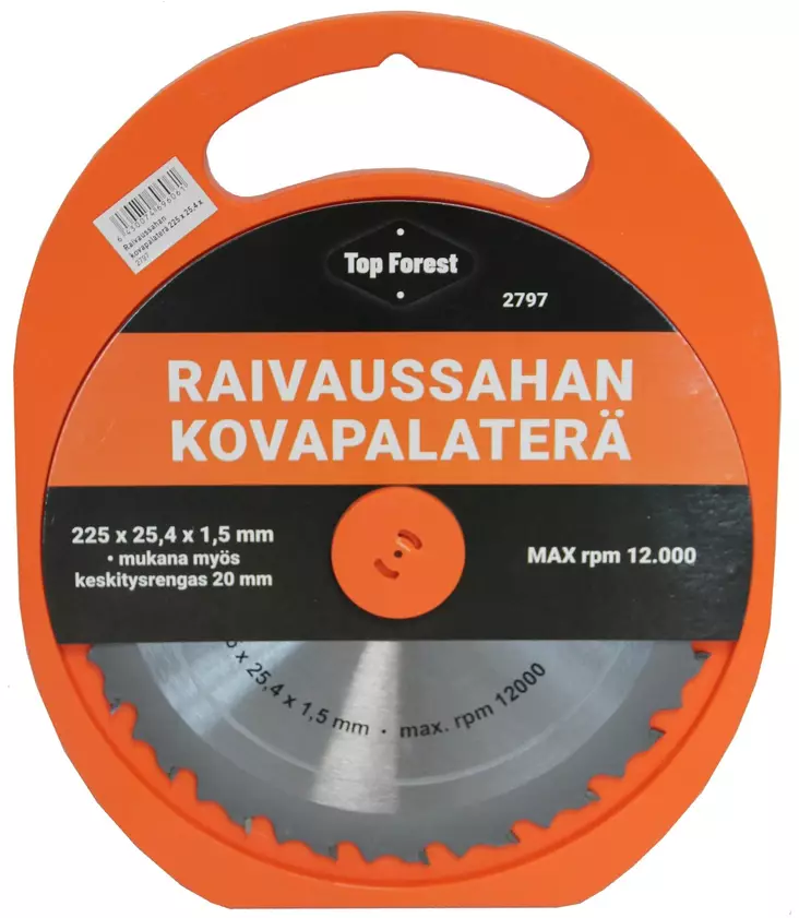 Raivaussahan kovapalaterä 225x25,4mm - Raivaussahat - 6430074696061 - 1