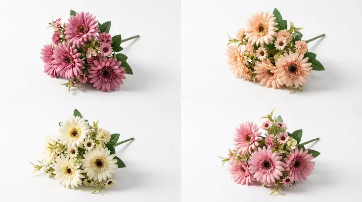 Tekokukka Krysanteemikimppu - Tekokukat ja -kasvit - 6438506017781 - 1