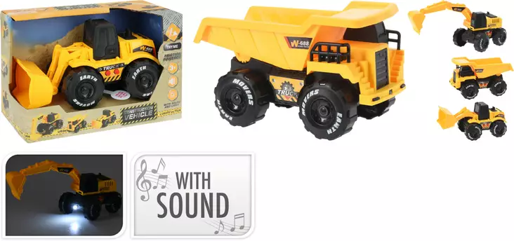 Työajoneuvo 15,5 cm - Sisäleikit - 8720573425711 - 1