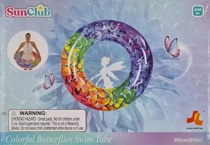 UIMARENGAS Butterfly - Lasten uimalelut ja -kellukkeet - 6920388685641 - 1