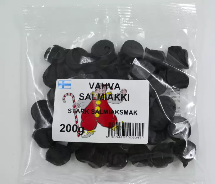 VAHVA SALMIAKKI 200G - Makeispussit, -patukat ja tikkarit - 6438448006041 - 1