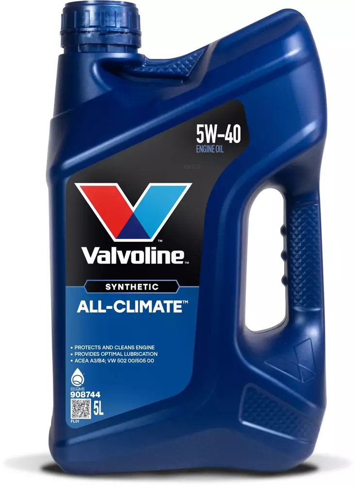 Valvoline All Climate 5W40 5L - Täyssynteettiset öljyt - 8710941018461 - 1