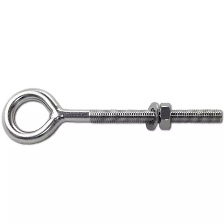 SILMUKKARUUVI 10x150MM RST - Ankkurit ja veneen kiinnitystarvikkeet - 6430022583122 - 1