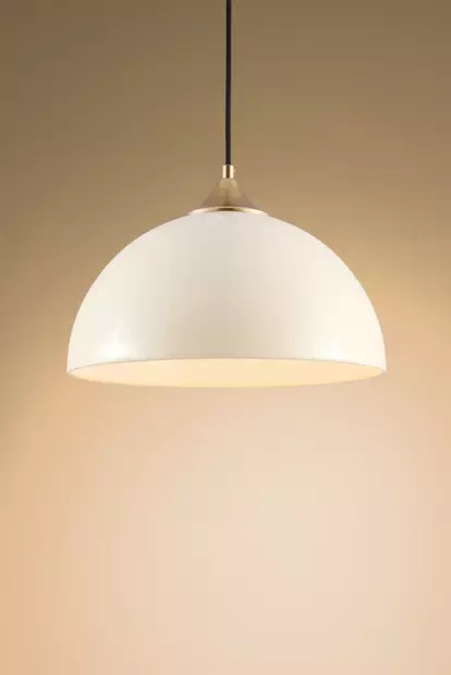 Airam Eleda 350 riippuvalaisin – kiiltävä beige - Kattovalaisimet - 6435200316462 - 2
