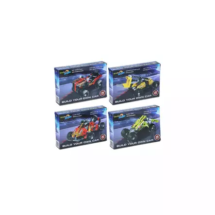 Autonrakennussetti metallia - Sisäleikit - 8711252231372 - 2