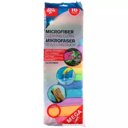 Dirt Devil mikrokuituliinat 16kpl - Siivousliinat ja -sienet - 8711252472812 - 1