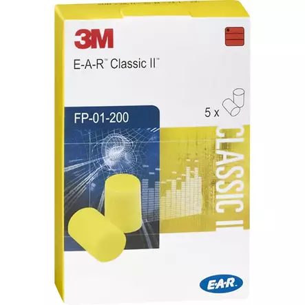 Korvatulppa EAR Classic 5paria/rasia - Henkilösuojaimet ja kypärät - 6430028103492 - 2