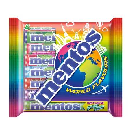 Mentos makulajitelma 8 kpl - Makeispussit, -patukat ja tikkarit - 8723400824442 - 1