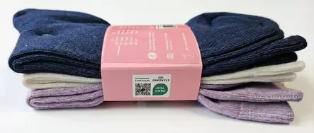 N Puuvillasukat 3pak - Naisten sukat - 8691212322022 - 2