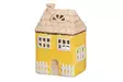4Living Talolyhty huvila Hanko keltainen 18 cm - Kynttilälyhdyt - 6410416545462 - 1