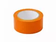PVC Rakennus-/suojausteippi, 50 mm x 33 m Oranssi - PVC-teipit - 4013307742692 - 1