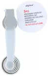 Alpina mittalusikkasetti, 5 osaa/paketti - Leipurin välineet - 8711252424712 - 1