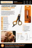 Fiskars Lemmikin trimmaussakset - Koiran trimmaus ja turkinhoito - 0046561816452 - 2