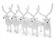 Jääkristalli 5 poron LED-valokoriste 40 LED – sisä- ja ulkokäyttöön - Led-eläimet - 6438159313292 - 3