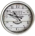 Seinkelloä Coffee koko 50 * 6cm - Seinä- ja pöytäkellot - 6438506011802 - 1