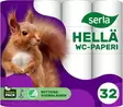 SERLA WC HELLÄ 32 rl valk. - WC-paperit - 6414301079452 - 1