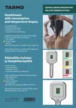 Tarmo Käsisuihku kulutus- ja lämpötilanäytöllä - Suihkupäät - 6410416549262 - 2