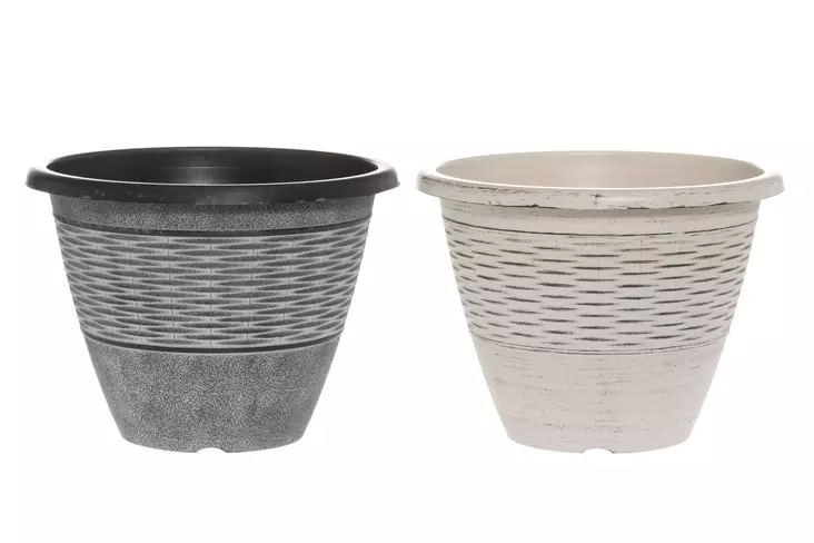 4Living Muoviruukku Punos 32,5 cm - Kukkaruukut ja -amppelit - 6410413121362 - 1