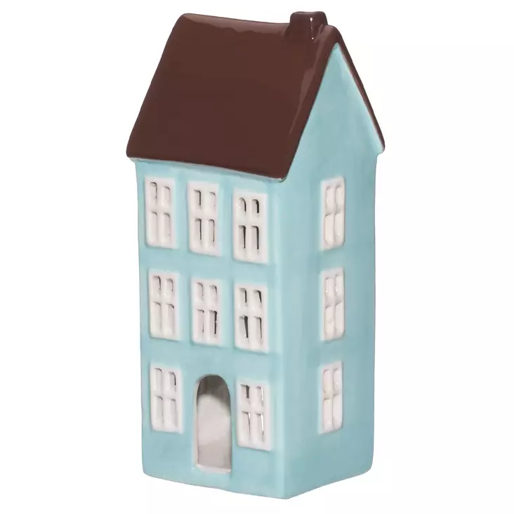 4Living Talolyhty Copenhagen vaaleansininen 19 cm - Kynttilälyhdyt - 6410416290232 - 1