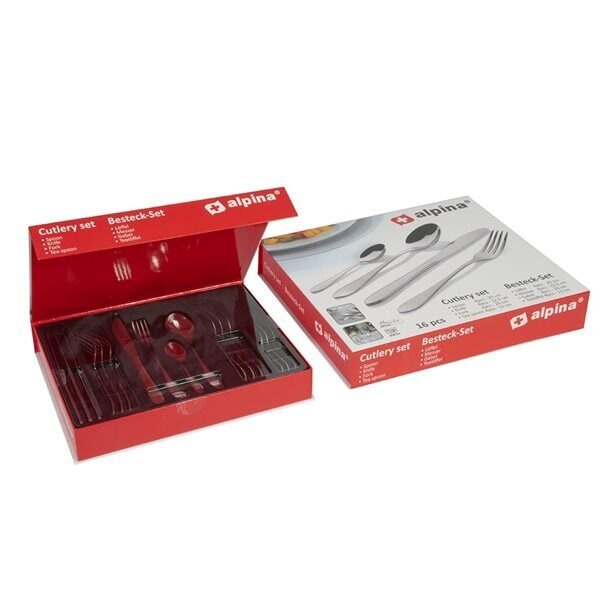 ATERINSETTI 16-OSAINEN - Ruokailuvälineet ja -setit - 8711252224572 - 1