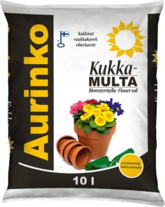 Aurinko kukkamulta 10l - Sisäkasvimullat - 6413971000032 - 1
