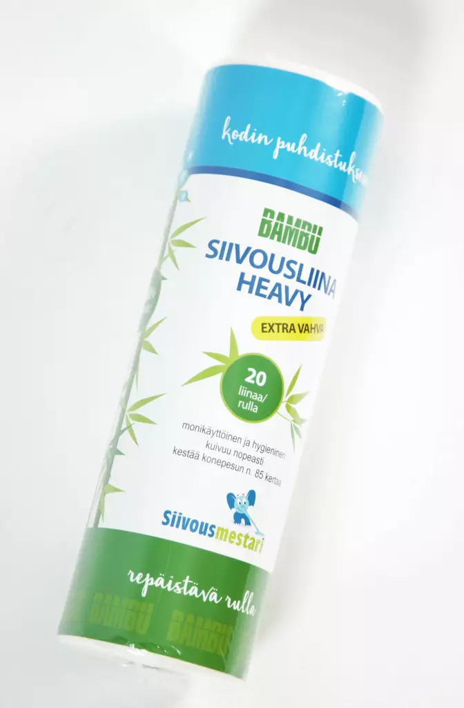 BAMBU SIIVOUSLIINA HEAVY - Siivousliinat ja -sienet - 6438159834032 - 1