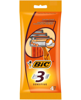 BIC TERÄT 3 SENSITIVE 4 KPL - Karvojen poisto - 3086126691862 - 1