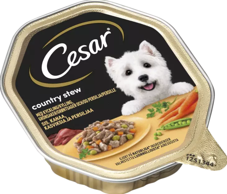 CESAR SIIPIKARJA & KASVIS - Koiran märkäruoat - 4008429139062 - 1