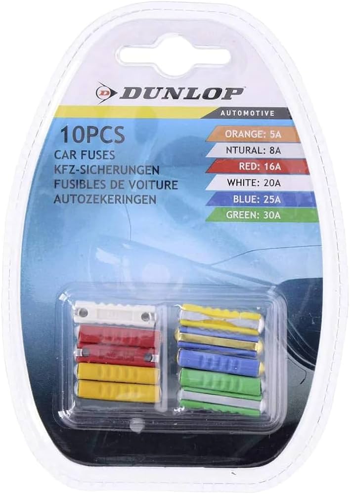 DUNLOP AUTOSULAKKEET 10 kpl - Auton sulakkeet - 8711252061702 - 1