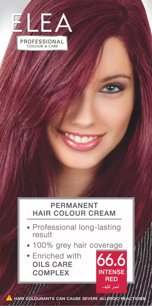ELEA INTENSE RED 66.6 - Hiusvärit - 3800708382432 - 2