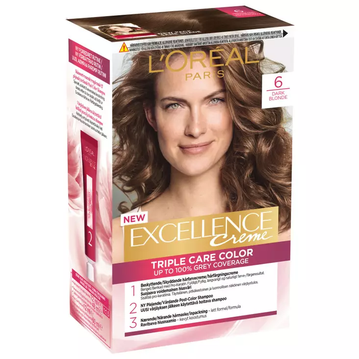 EXECELLENCE 6.0 DARK BLONDE KESTO - Hiusvärit - 5703147063482 - 1