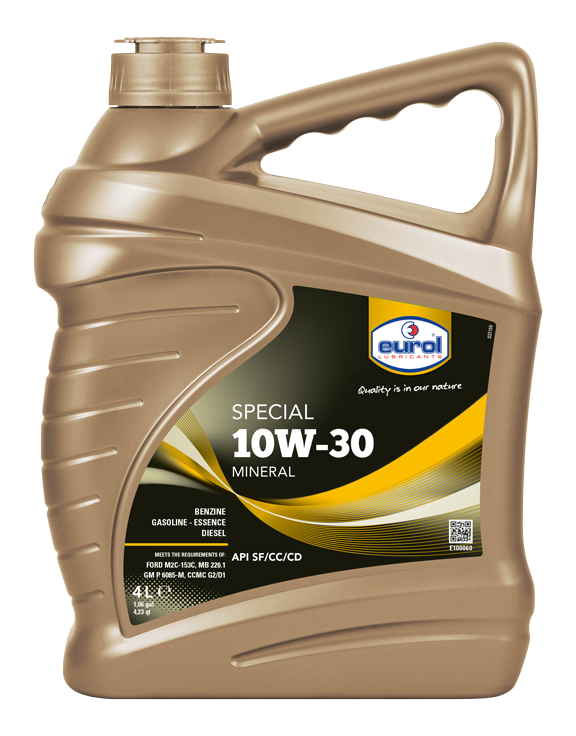Eurol Special 10W30 4L - Täyssynteettiset öljyt - 8712569001832 - 1